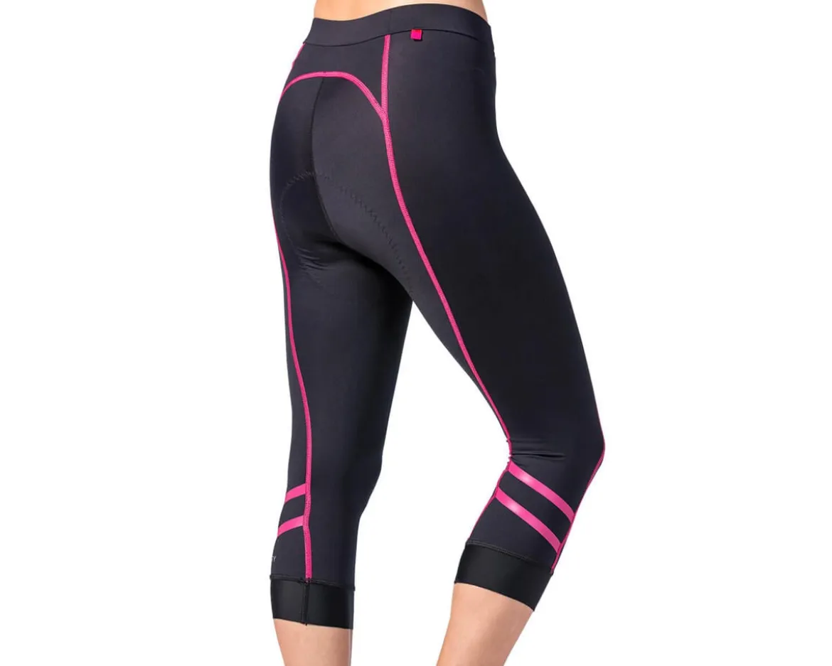 Terry Bella Prima Knicker (Black/Pink) (M)