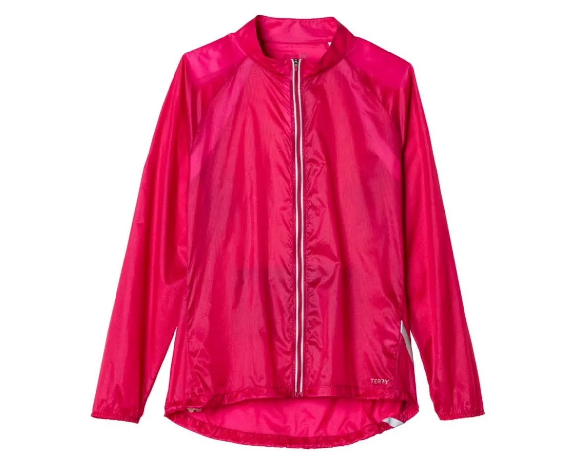 Terry Mistral Packable Jacket (Framboise) (M)