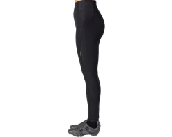 Terry Pad-less Hi-Rise Tights (Black) (S) (No Chamois)