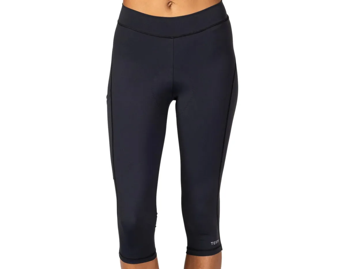 Terry Stash Capri (Black) (S) (w/ Chamois)