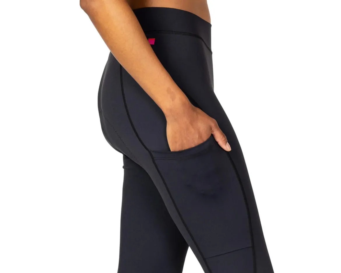 Terry Stash Capri (Black) (S) (w/ Chamois)