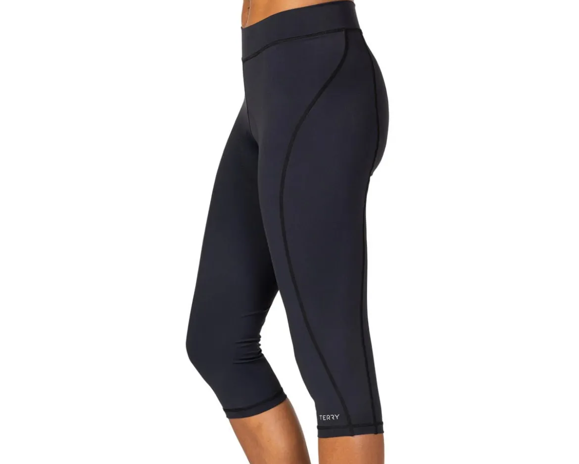 Terry Stash Capri (Black) (S) (w/ Chamois)