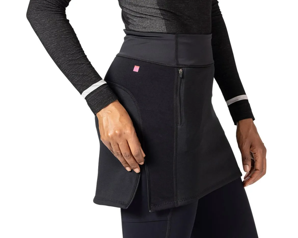 Terry Winter Bike Overskirt (Black) (S)