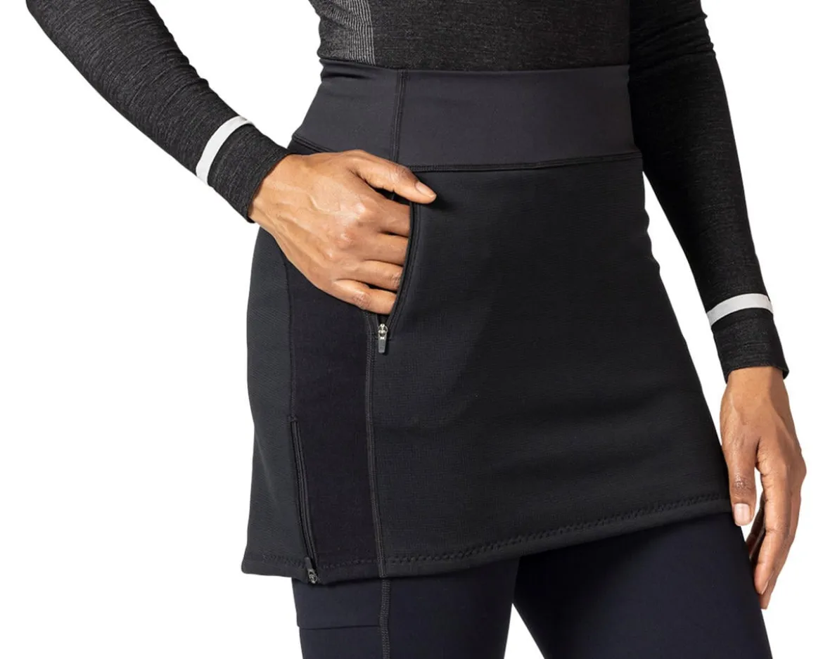 Terry Winter Bike Overskirt (Black) (S)