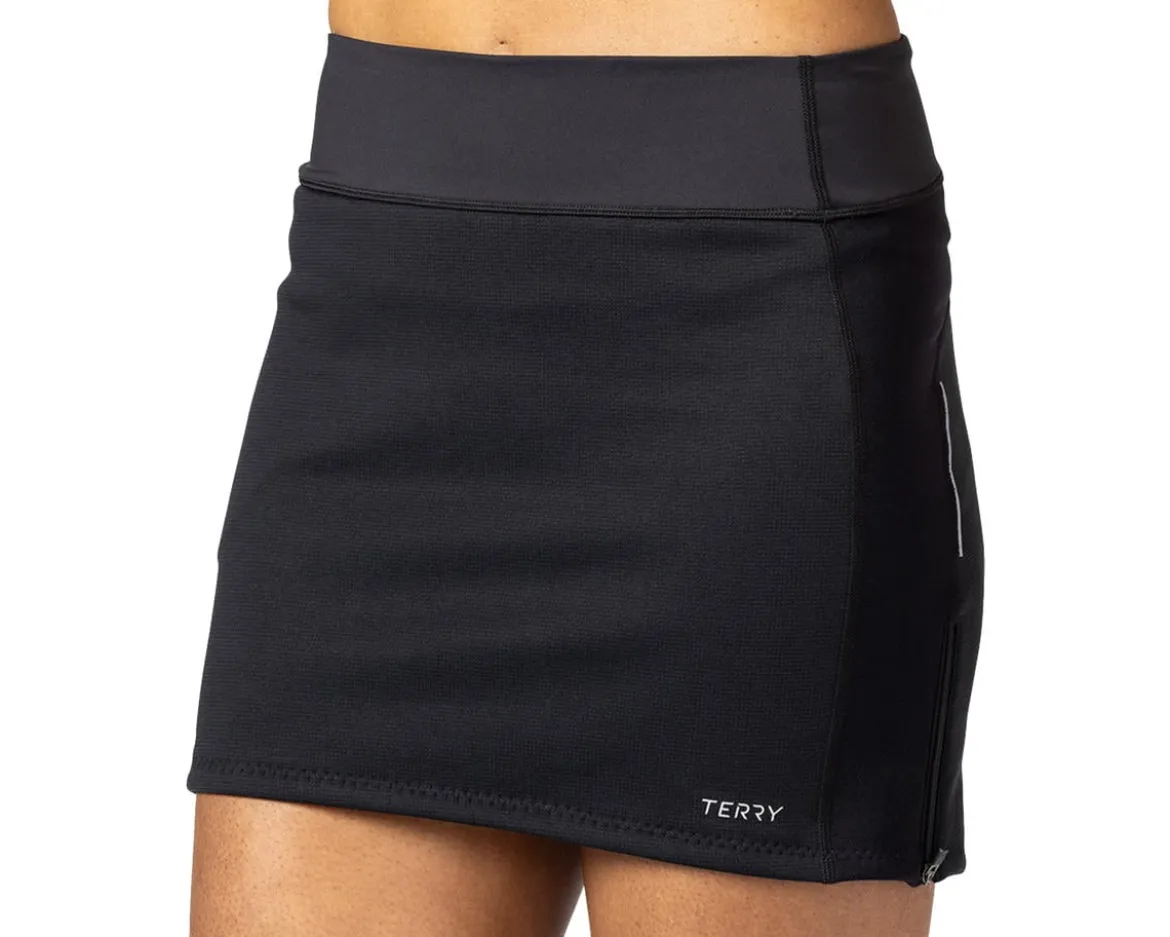 Terry Winter Bike Overskirt (Black) (S)