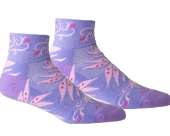 Terry Women's Air Stream Socks (Bike Lane Lilac) (S/M)