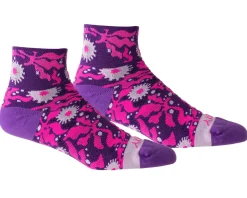 Terry Women's Air Stream Socks (Sprockette Purple) (S/M)