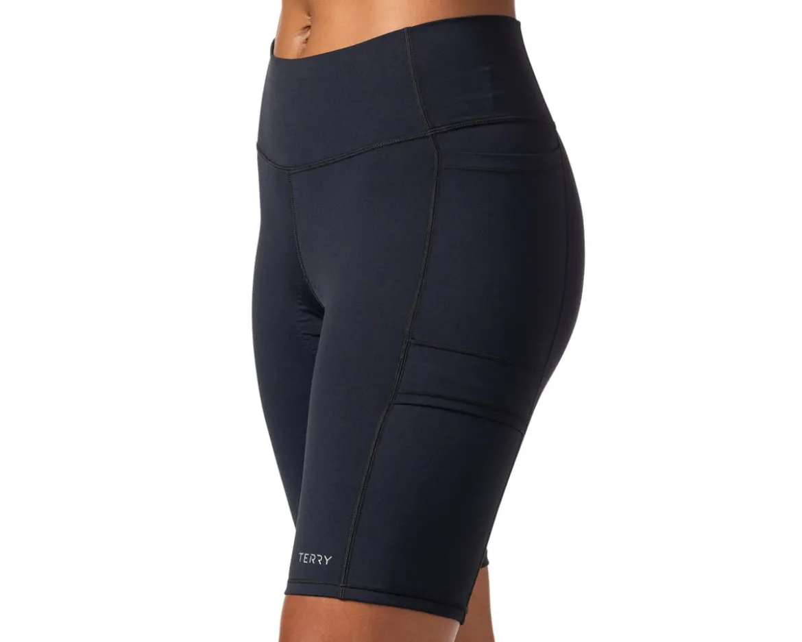 Terry Women's Cargo Short (Black) (M)