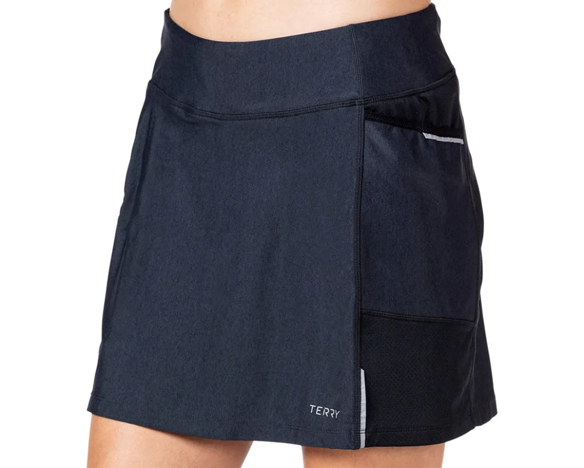 Terry Women's Fixie Skort (Black Pepper) (S)