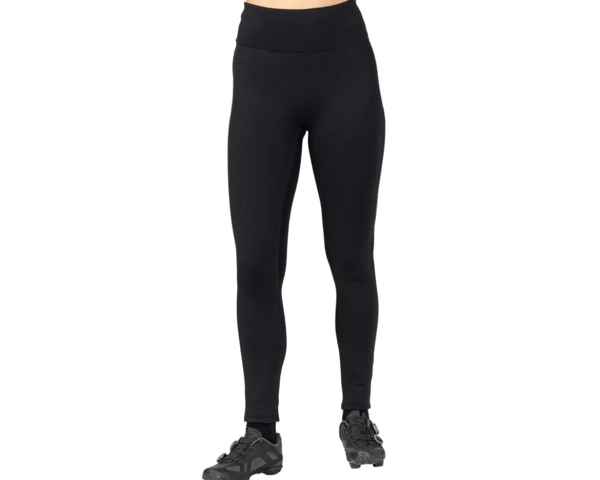 Terry Women's Padless Winter Bike Tights (Black) (No Chamois) (L)