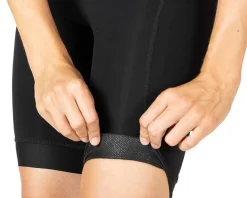 Terry Women's Power Shorts (Black) (S)