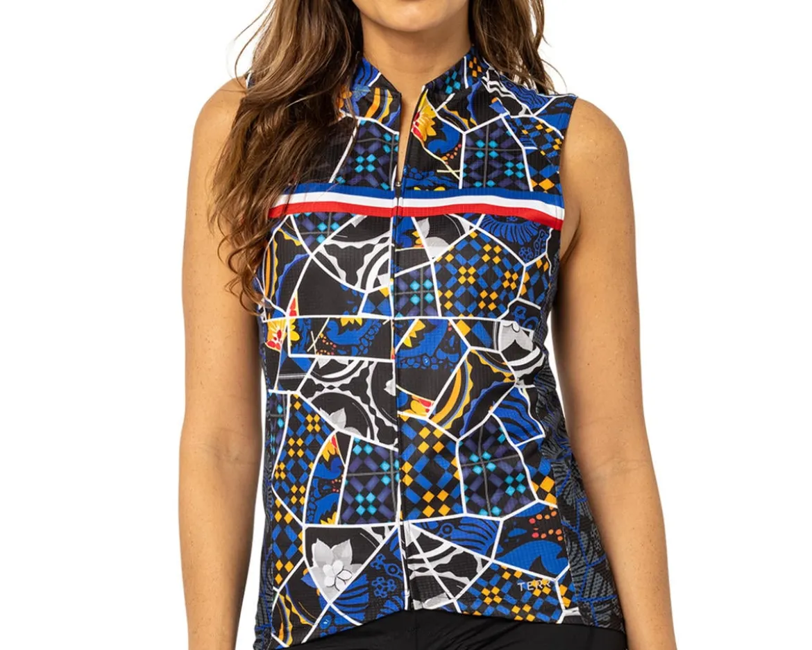 Terry Women's Signature Sleeveless Jersey (French Mosaic) (S)