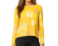Terry Women's Soleil Flow Long Sleeve Top (Podium Gold) (S)