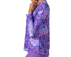 Terry Women's Soleil Free Flow Long Sleeve Top (Wild Elegance) (S)