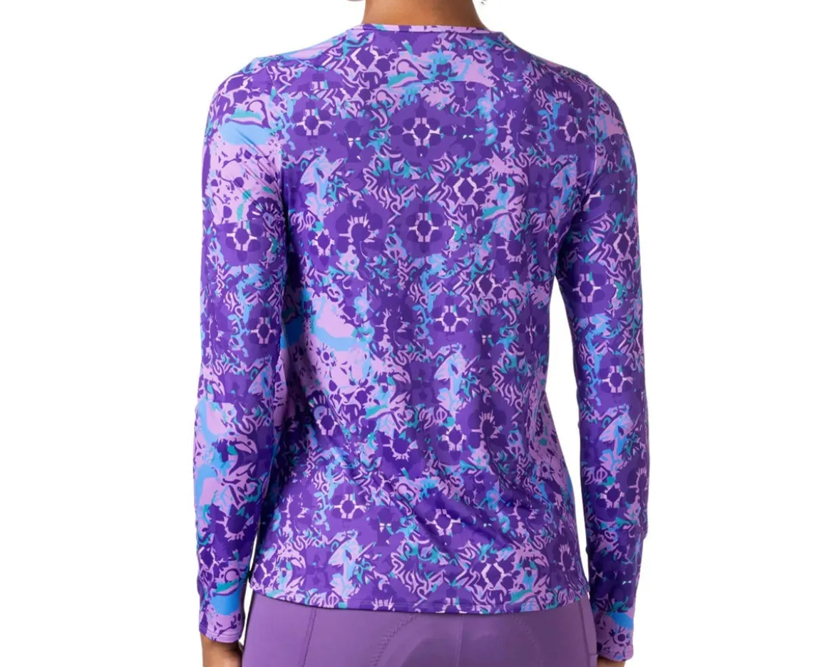 Terry Women's Soleil Free Flow Long Sleeve Top (Wild Elegance) (S)