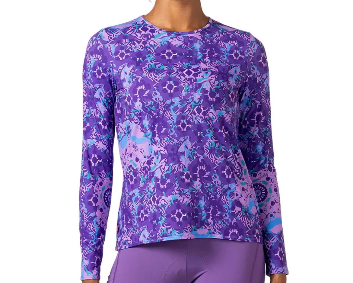 Terry Women's Soleil Free Flow Long Sleeve Top (Wild Elegance) (S)