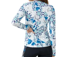Terry Women's Soleil Long Sleeve Jersey (Greek Mosaic) (S)