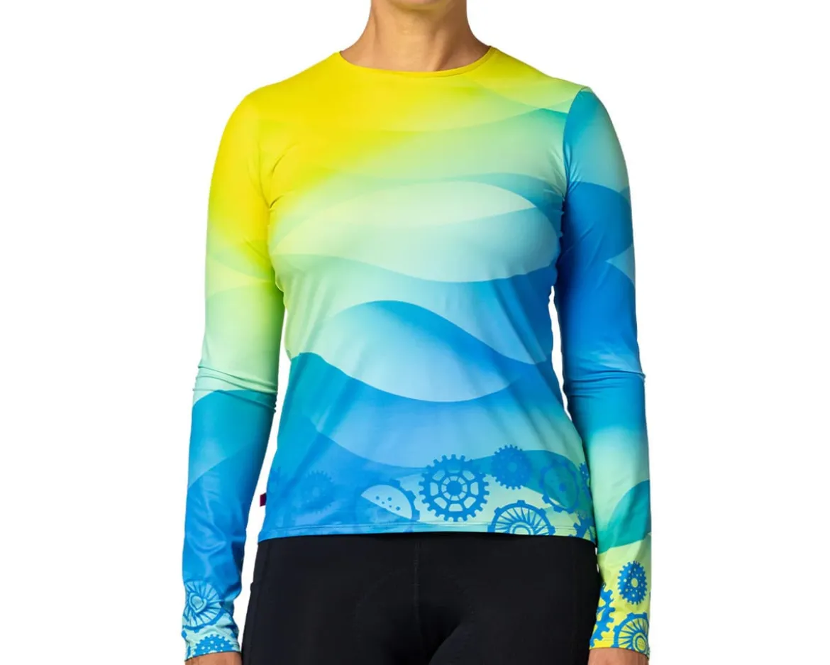 Terry Women's Soleil Long Sleeve Top (Gear Wave) (S)