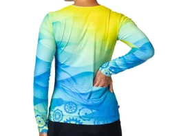 Terry Women's Soleil Long Sleeve Top (Gear Wave) (S)