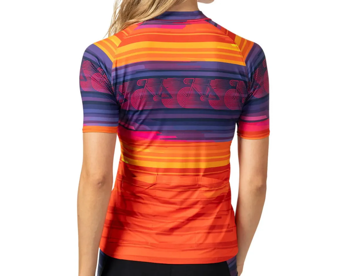 Terry Women's Soleil Short Sleeve Jersey (Horizoom) (L)