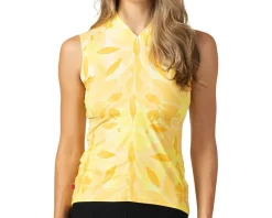 Terry Women's Soleil Sleeveless Jersey (Aqueous Sun) (XL)
