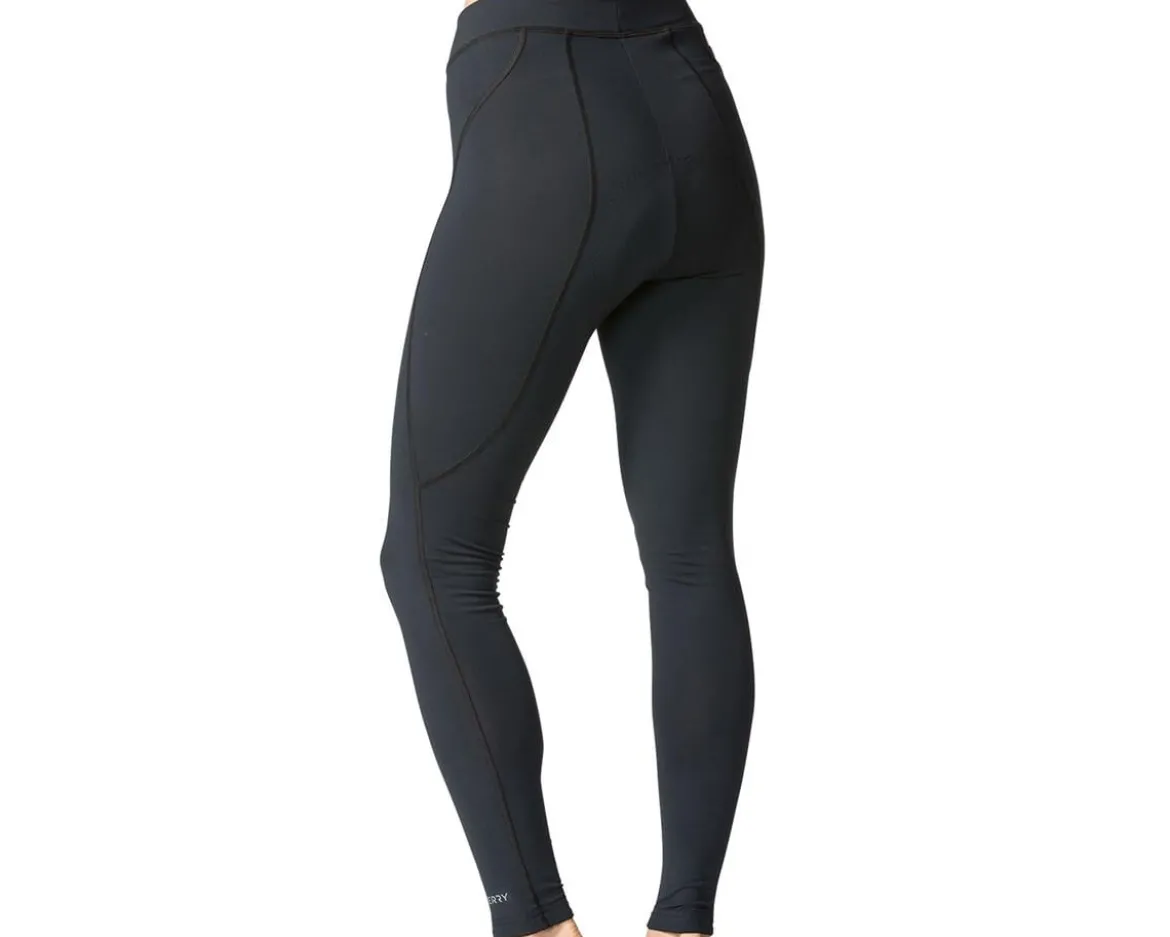 Terry Women's Thermal Tights (Black) (S)