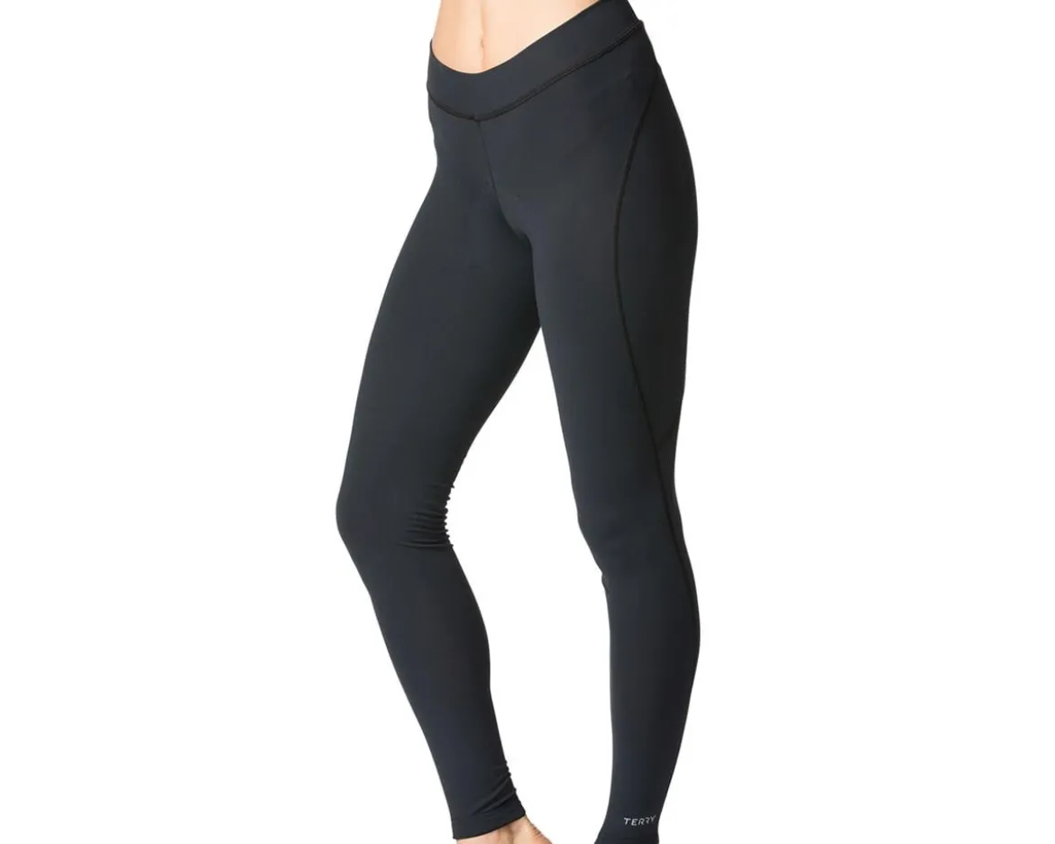 Terry Women's Thermal Tights (Black) (S)