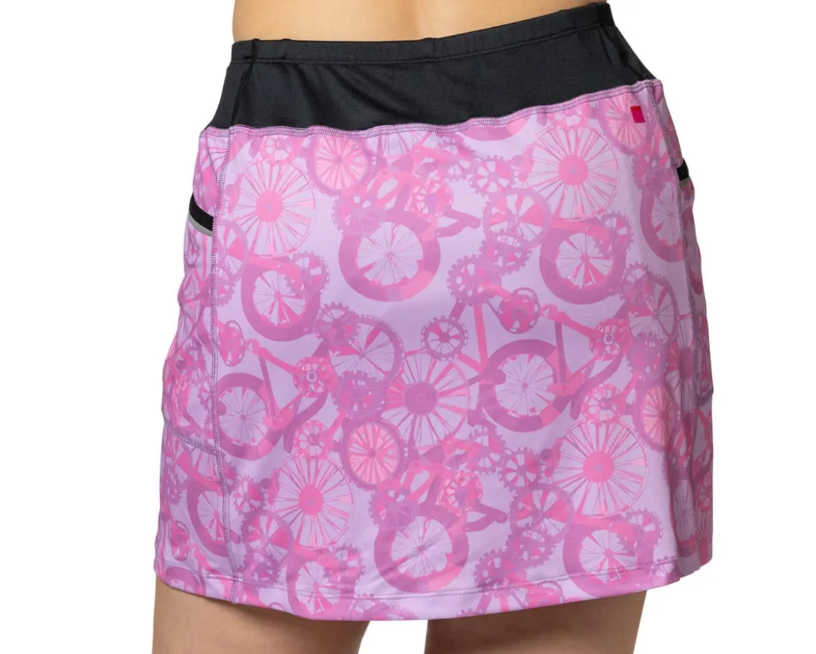 Terry Women's Trixie Bike Skort (Lavendula Symphony) (S)