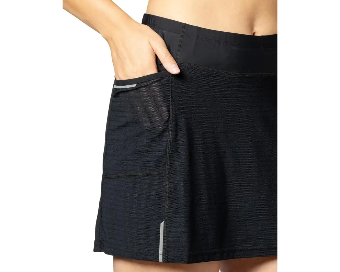 Terry Women's Trixie Mesh Bike Skort (Black Mesh) (S)