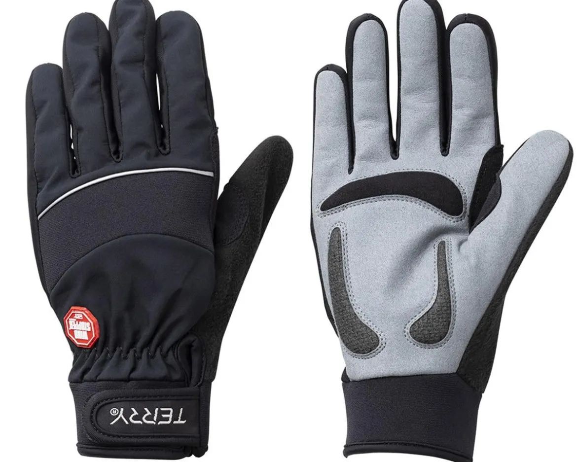 Terry Women's Windstopper Full Finger Gloves (Black) (XL)