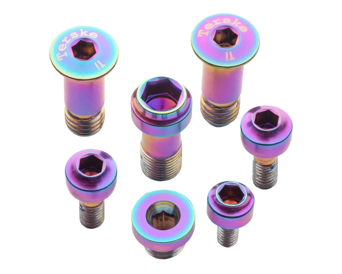 Terske Rear Derailleur Bolt Kit (Oil Slick) (SRAM Transmission XX/X0)