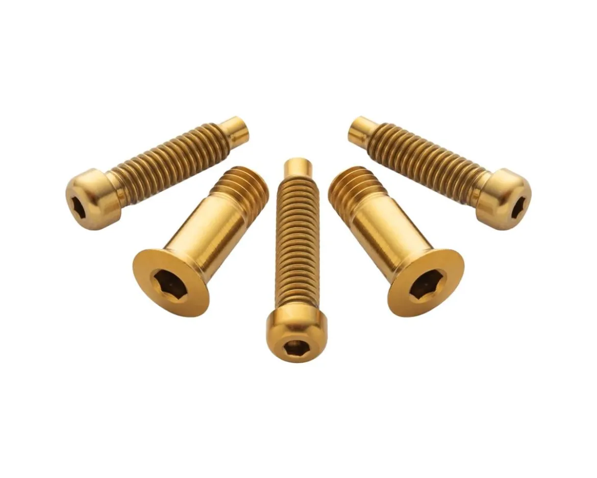 Terske Rear Derailleur Bolt Kit (Gold) (Shimano A)