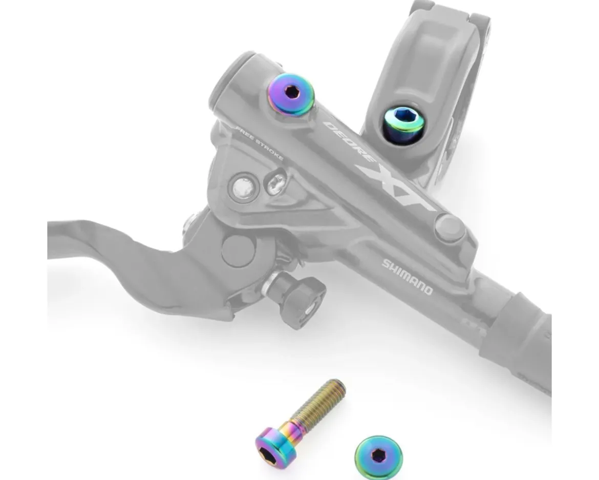 Terske Brake Lever Bolt Kit (Oil Slick) (Shimano A)