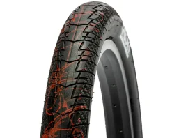 Theory Method BMX Tire (Black/Red Splatter) (29") (2.5")
