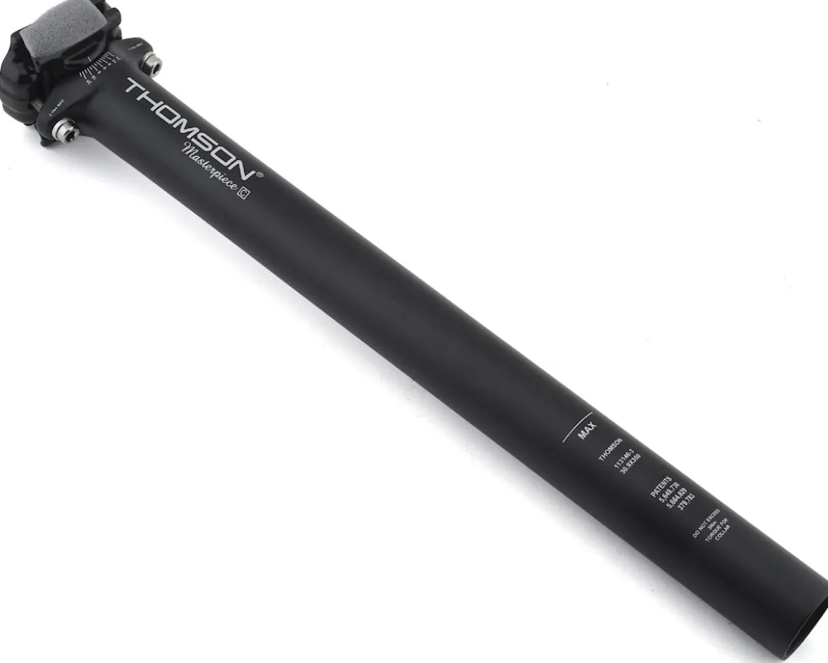 Thomson Carbon Masterpiece Seatpost (Black) (30.9mm) (350mm) (0mm Offset)