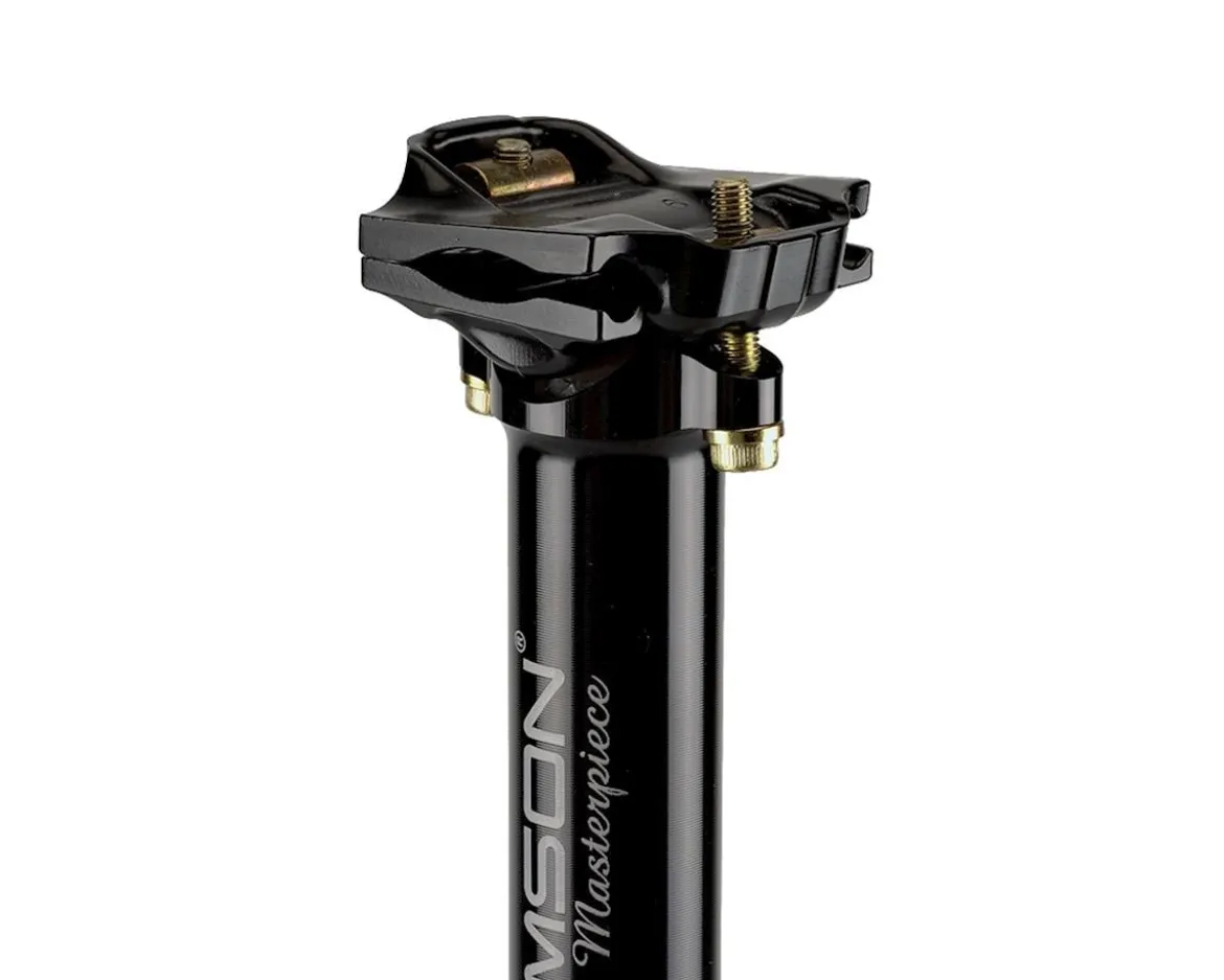 Thomson Masterpiece Seatpost (Black) (27.2mm) (330mm) (0mm Offset)