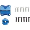 Thomson Stem Faceplate Dress Up Kit (Blue) (For X4) (31.8mm)