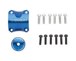 Thomson Stem Faceplate Dress Up Kit (Blue) (For X4) (31.8mm)