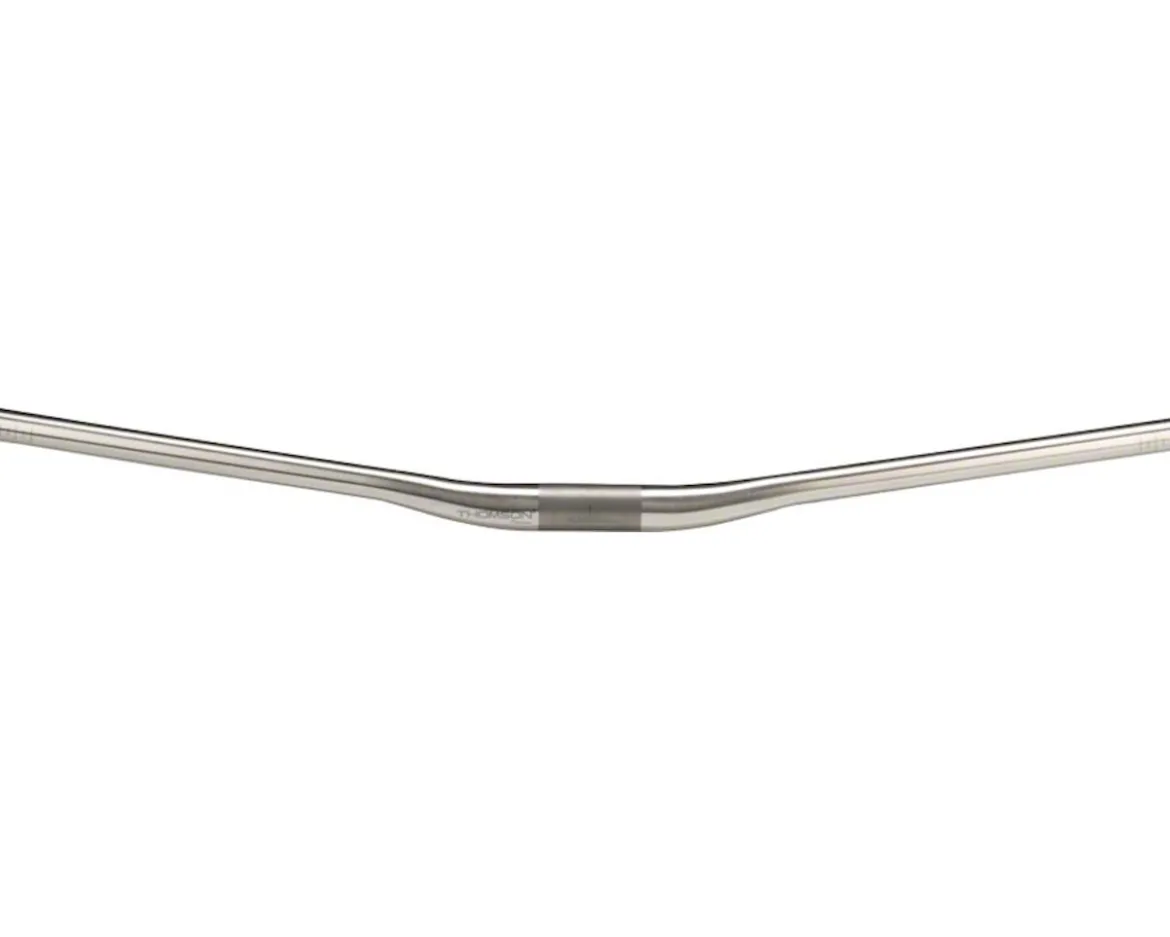 Thomson MTB Titanium Riser Handlebar (Silver) (31.8mm) (15mm Rise) (800mm) (5/8° Sweep)
