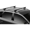 Thule 712100 Squarebar (Black) (118cm/47") (Pair)