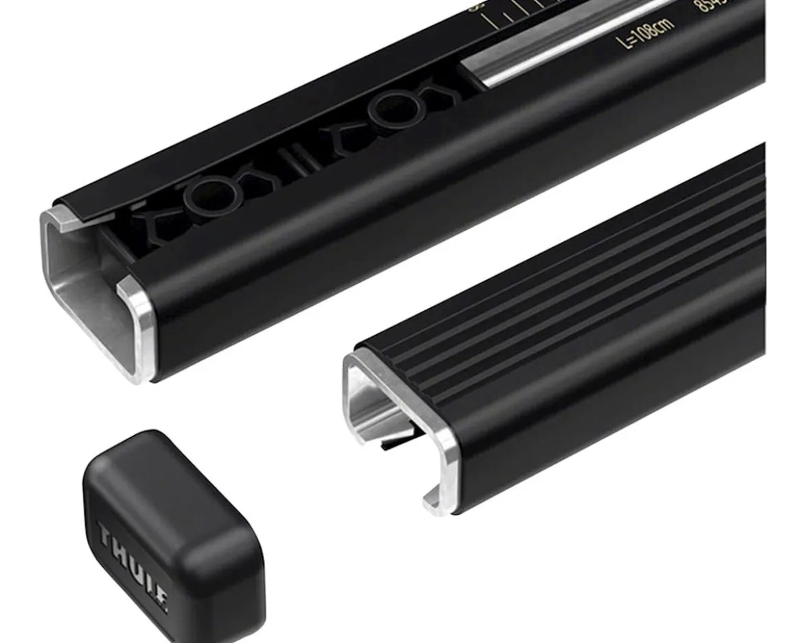 Thule 712100 Squarebar (Black) (118cm/47") (Pair)