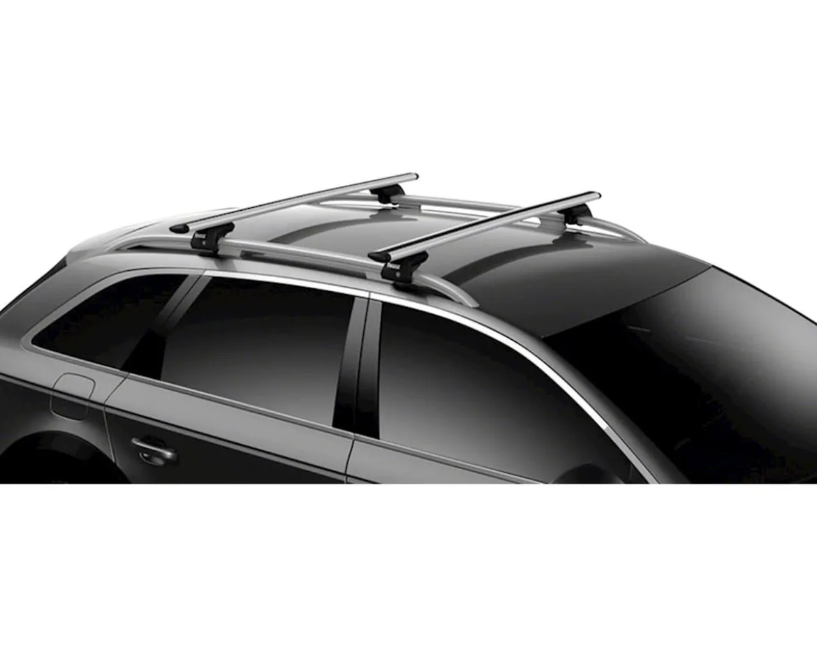 Thule 711200 Wingbar Evo (Silver) (118cm/47") (Pair)