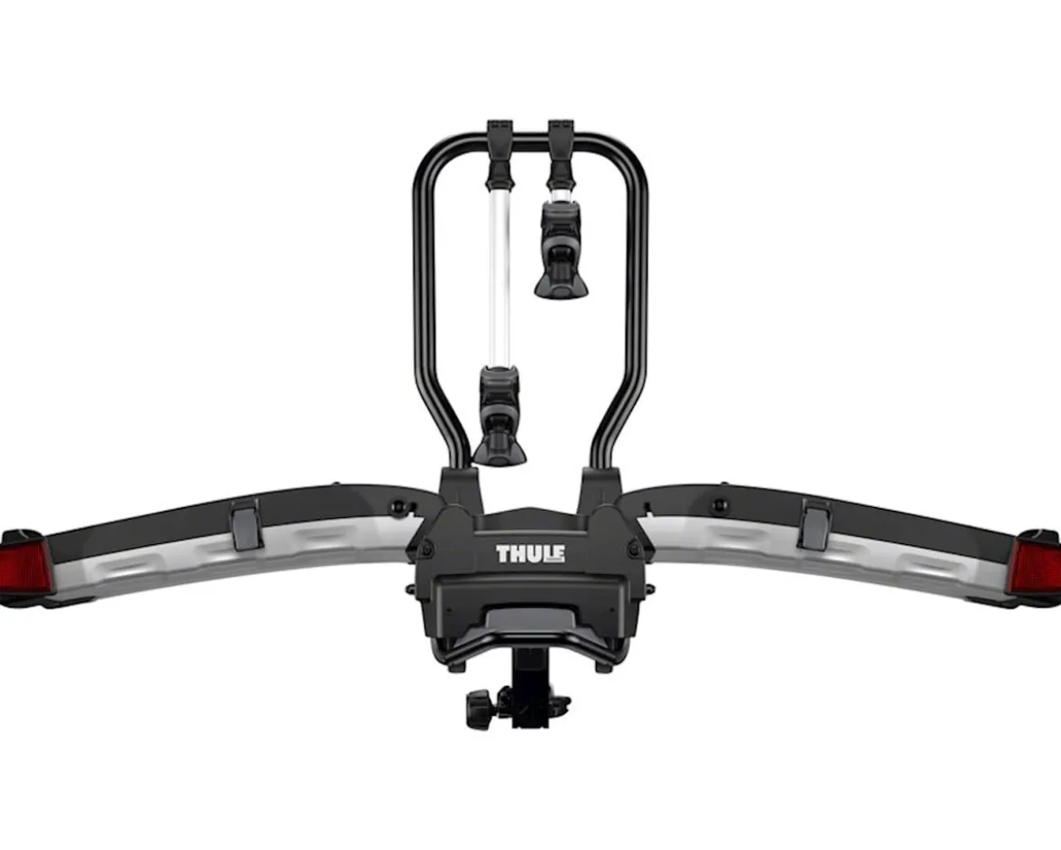 Thule Easyfold XT Hitch Rack (Black/Silver) (2 Bikes) (1.25 & 2" Receiver)