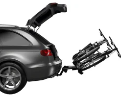 Thule Easyfold XT Hitch Rack (Black/Silver) (2 Bikes) (1.25 & 2