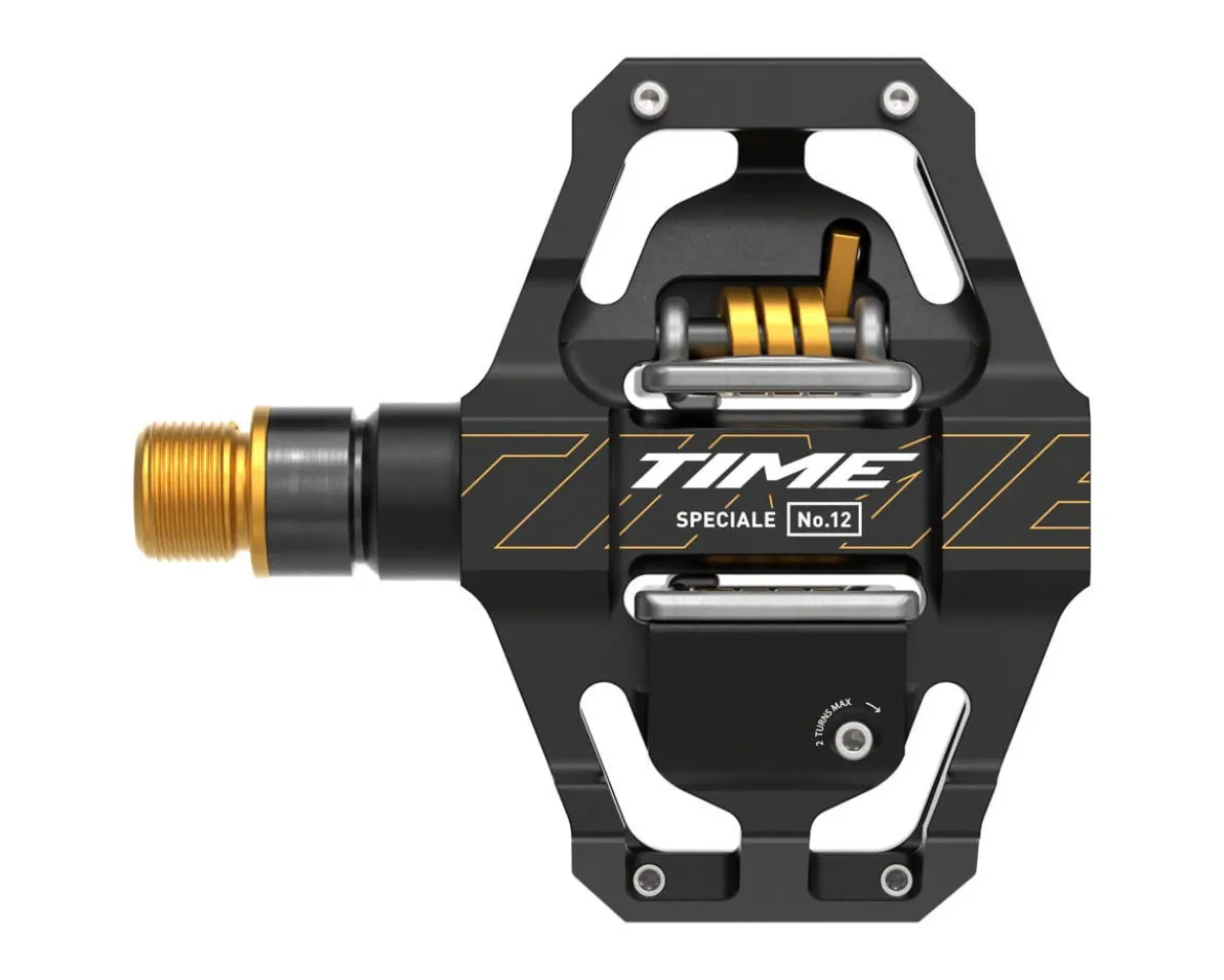 Time Speciale 12 Clipless Mountain Pedals (Black/Gold) (S)