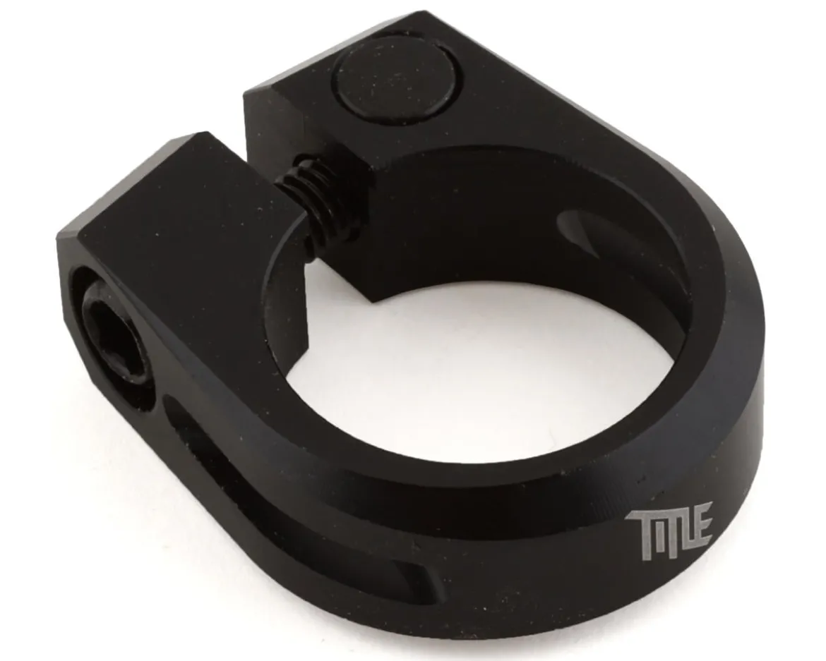 Title MTB Seatpost Clamp (Black) (28.6mm)