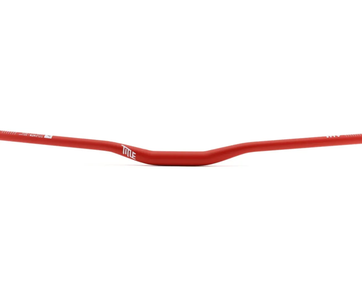 Title MTB AH1 Handlebar (Red) (31.8mm) (25mm Rise) (800mm) (5/8° Sweep)