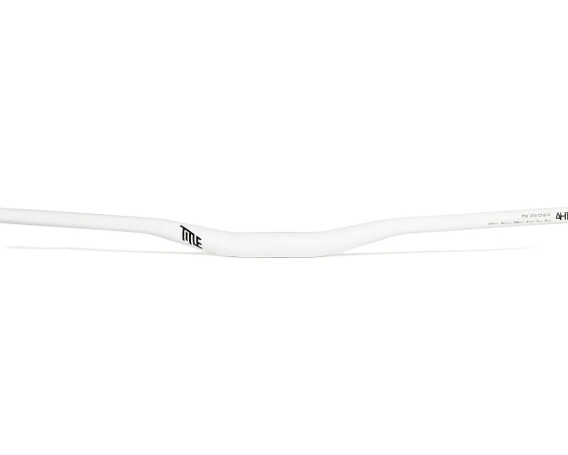 Title MTB AH1 35mm Handlebar (White) (35mm) (25mm Rise) (810mm) (5/8° Sweep)