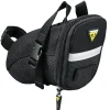 Topeak Aero Wedge Saddle Bags (Black) (w/Strap) (S)