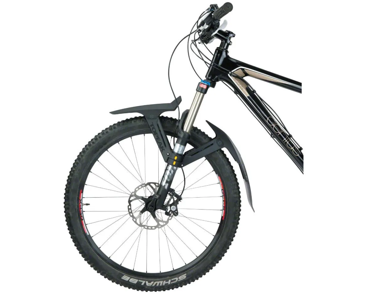 Topeak Defender XC1 2-Piece Front Fender (Black)